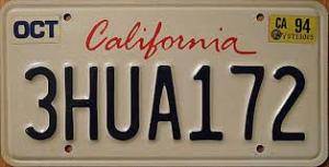Fraudulent Evidence of Registration is a crime under California Vehicle Code Section 4463.