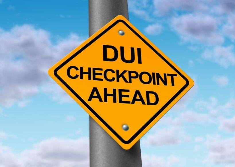 DUI CheckPoint Ahead