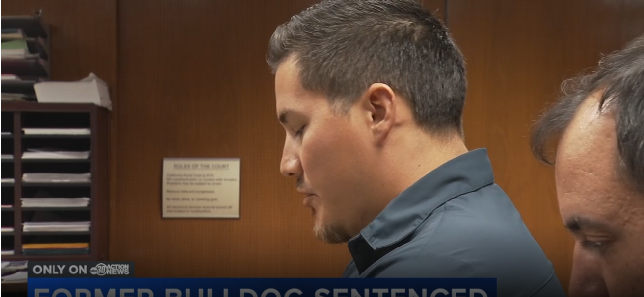 Former Bulldog wrestler turned convicted sex offender sentenced to three years in prison